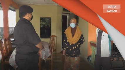 Jenayah | Warga emas mangsa ragut terima lawatan polis