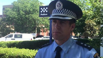 Inspector Adrian Telfer on Wagga break-ins - and warning