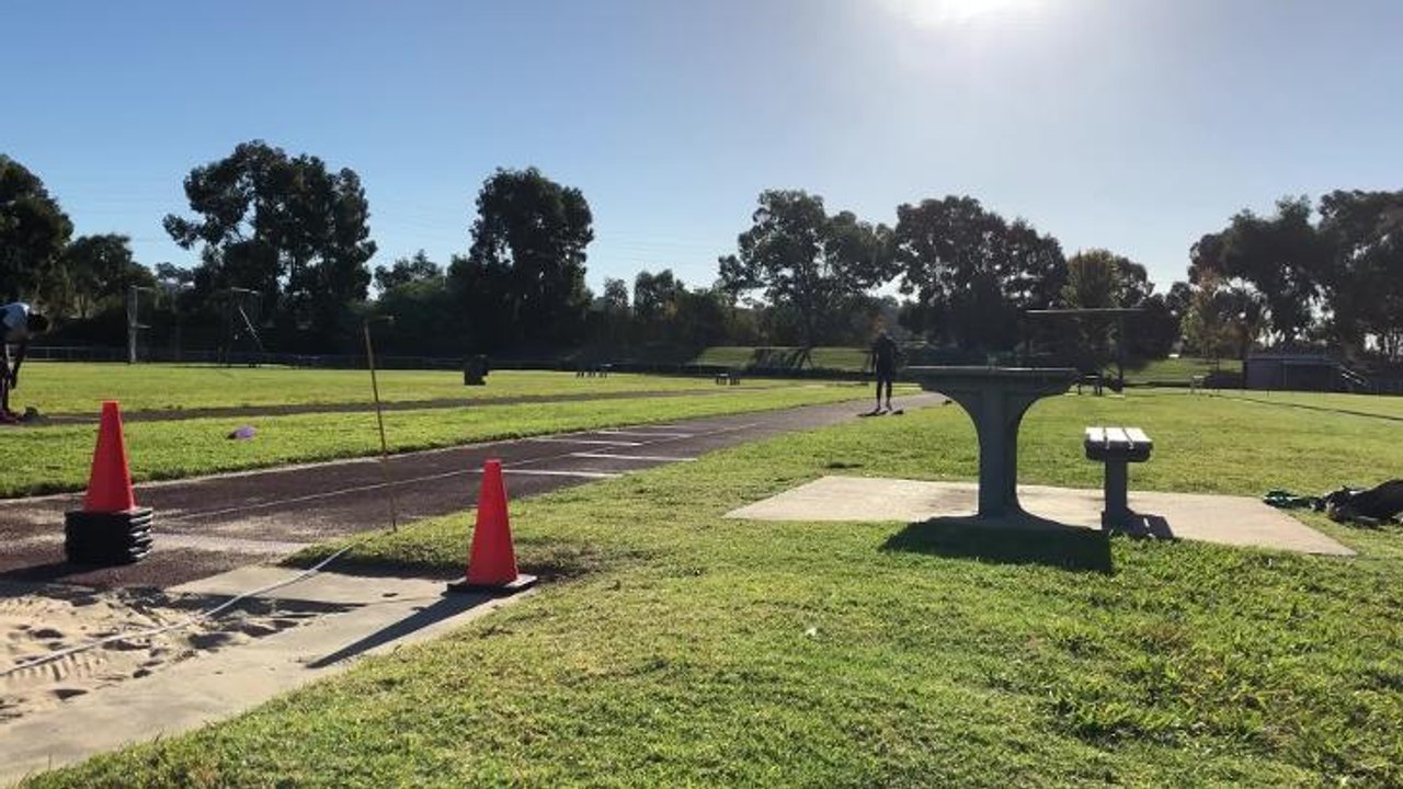 Godfrey long jump