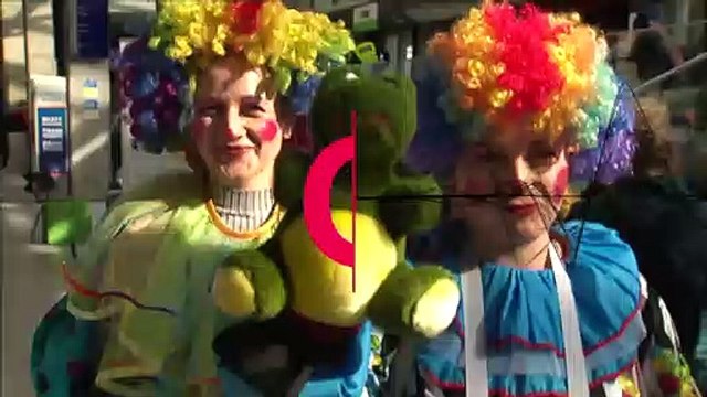 No Comment : des clowns et des sourires pour accueillir les enfants ukrainiens