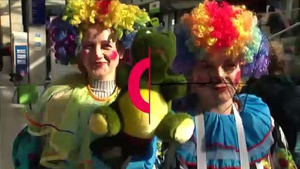 No Comment : des clowns et des sourires pour accueillir les enfants ukrainiens