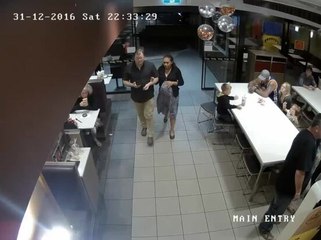 Bradley Breward captured on CCTV at McDonalds