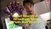 Robert Downey Jr ne veut pas faire le “Iron Man” de trop