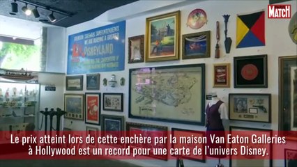 Une carte de Disneyland à 708 000 dollars – dessinée par Walt Disney lui-même