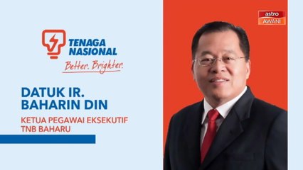 [INFOGRAFIK] Datuk Ir. Baharin Din Ketua Pegawai Eksekutif TNB baharu