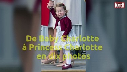 De Baby Charlotte à Princess Charlotte en dix photos