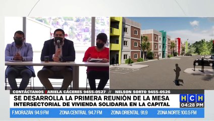 Desarrollan primer reunión de la Mesa Intersectorial de Vivienda Solidaria en la capital