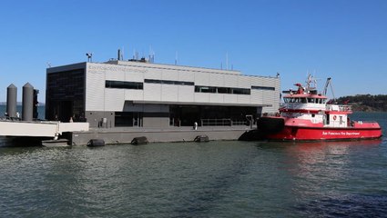 San Francisco’s newest fire station floats – here’s why