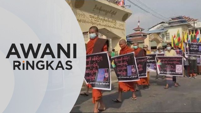 AWANI Ringkas: Junta Myanmar guna kekerasan henti protes | Penularan COVID-19 di Wuhan lebih meluas