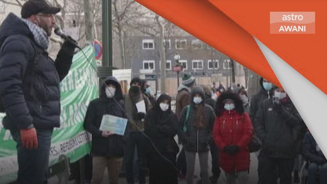 Global | Penunjuk perasaan bantah RUU untuk militan Islam