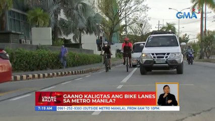 Gaano kaligtas ang bike lanes sa Metro Manila? | UB