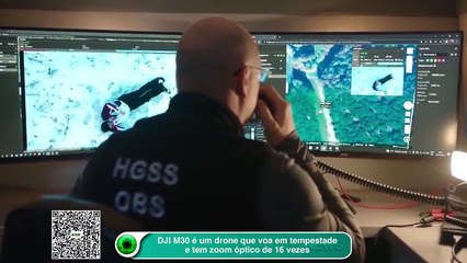 DJI M30 é um drone que voa em tempestade e tem zoom óptico de 16 vezes
