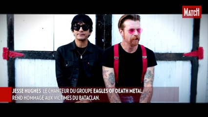 L'hommage aux victimes du Bataclan du groupe Eagles of Death Metal