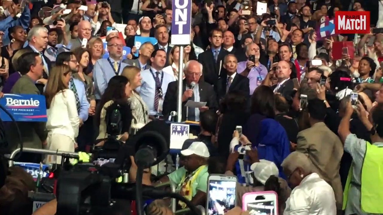 Bernie Sanders et Bill Clinton font le show