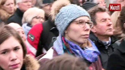 Hommage place de la République : "J’aurais aimé voir plus de monde"