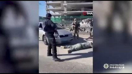 Ukrayna polisi Rus sabotaj ekibini kıskıvrak yakaladı