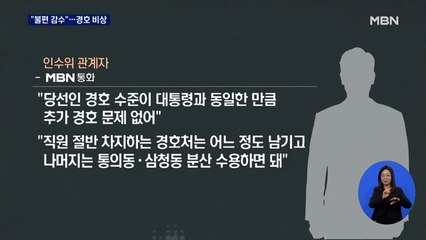 "윤 당선인, 통의동 불편 감수"…용산 이전 2달 늦어질 듯