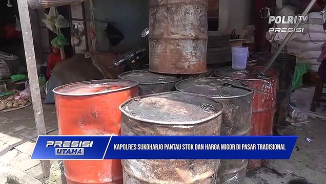 Pantau Pasar Tradisional, Kapolres Sukoharjo Tegaskan Akan Kawal Minyak Goreng Curah Sampai ke Masyarakat