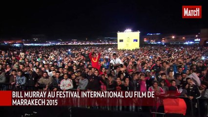 Le message de paix de Bill Murray à Marrakech