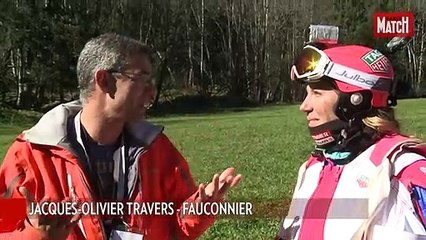 Un vol en wingsuit avec un aigle!