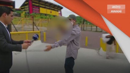 Jenayah | Wartawan, kru dirompak ketika bersiaran langsung