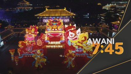 Rakyat China nikmati percutian Tahun Baharu Cina