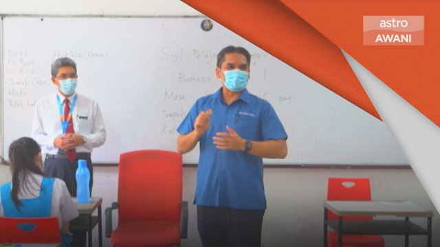 Hari pertama peperiksaan SPM dan SVM 2020 berjalan lancar - Radzi Jidin