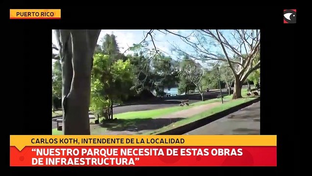 “Para nosotros es muy importante porque nuestro Parque necesita de estas obras de infraestructura”
