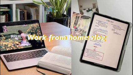 work from home vlog | studying and taking online course after leave work | Phoo Phat Phong Curry