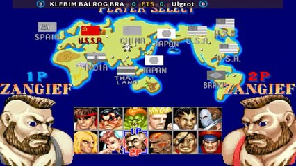 Street Fighter II': Champion Edition - KLEBIM BALROG BRA vs Ulgrot [Rematch]