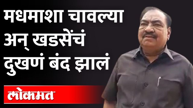 एकनाथ खडसेंच्या पाठदुखी, गुडघेदुखीवर मधमाशी उपचार, काय आहे पद्धत?Ekhnath Khadse Honey Bee Treatement