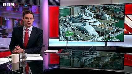 The super-yacht that might belong to Vladimir Putin