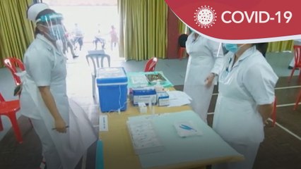 Suntikan Vaksin | Senaraikan nama barisan hadapan terima vaksin