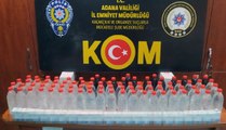 Adana'da 12 bin 187 litre sahte içki ele geçirildi