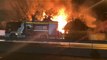 Silivri'de restoran alev alev yandı