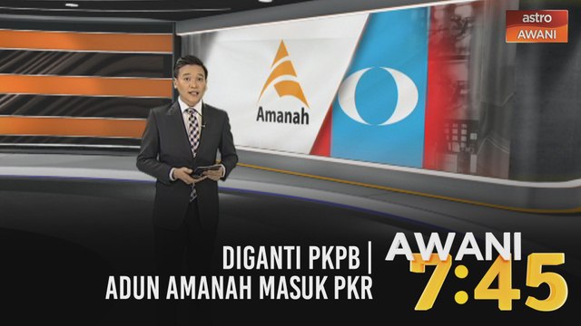 AWANI 7:45 [02/03/2021]: Diganti PKPB | Kelulusan berperingkat | ADUN Amanah masuk PKR
