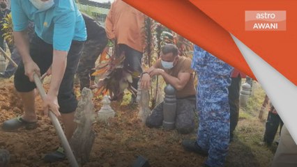 Penerima Organ | Jenazah Mohd Afiq selamat disemadikan