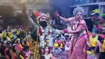 गंगश्यामजी मंदिर में पांडव नृत्य देखने उमड़े श्रद्धालु