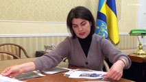 La fiscal general de Ucrania acusa a Rusia de cometer un 