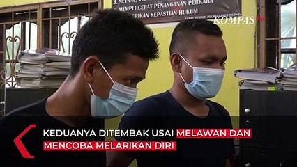 Nekat! Jambret HP Dekat Kantor Polisi, Dua Pelaku Terpaksa Ditembak Petugas