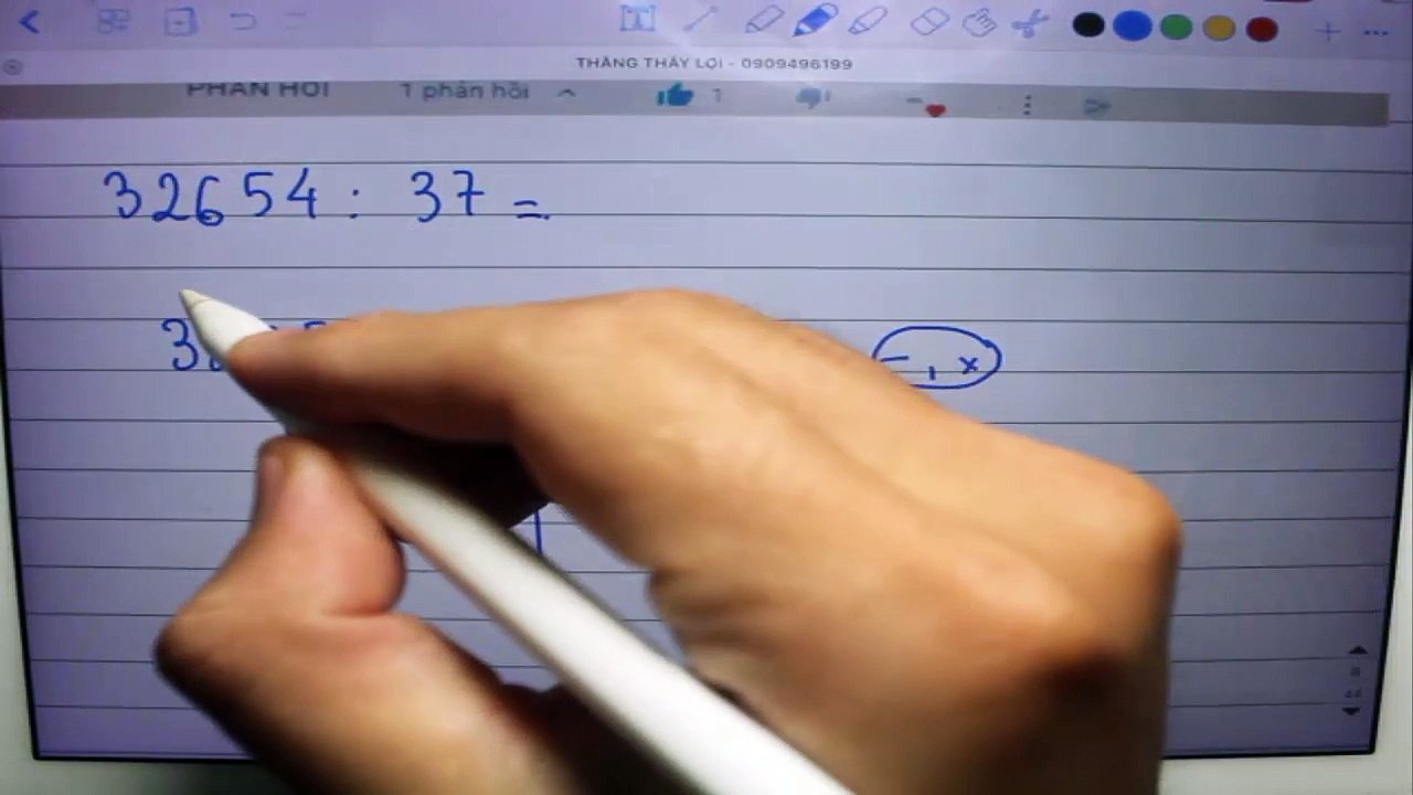 Chia số có 5 chữ số cho số có 2 chữ số