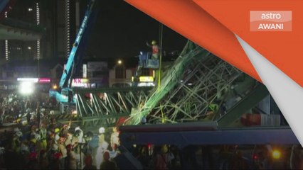 Runtuhan Pembinaan | Isu keselamatan pengguna jalan raya