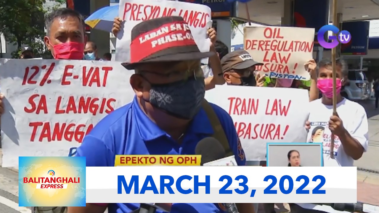 Balitanghali Express: March 23, 2022 [HD]