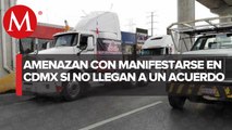 Transportistas prevén retirar bloqueos tras llegar a acuerdo con Segob