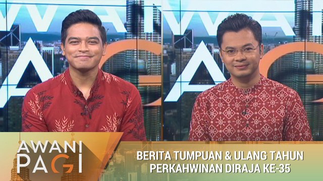 AWANI Pagi: Berita tumpuan & Ulang Tahun Perkahwinan DiRaja ke-35 [06 Mac 2020]