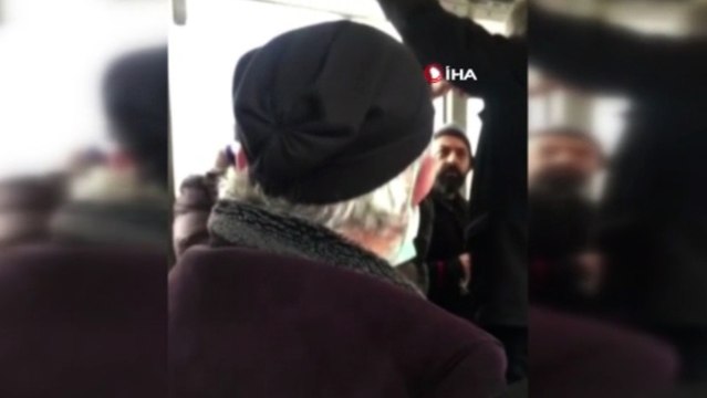 Bursa’da halk otobüsünde maske tartışması