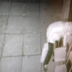 SULTANGAZİ'DE VANA BAŞLIĞINI ÇALDI; SUYUN BOŞA AKMASINA ALDIRMADI