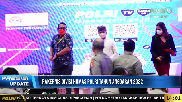 PRESISI UPDATE 14.00 WIB : Pemantapan Komunikasi Publik Pada Rakernis Divisi Humas Polri 2022