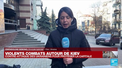 Contre-attaque des Ukrainiens pour protéger Kiev