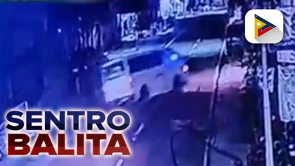 Isang UV express, bumangga sa gate ng isang bahay sa Q.C.